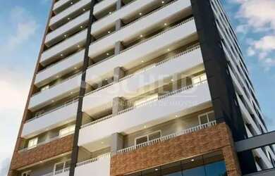 Imagem: O apartamento possui 1 Dormitório, 1 Banheiro, 1 Vaga na garagem