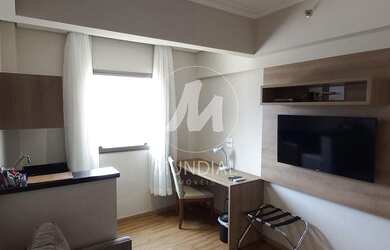 Imagem: O apartamento possui 1 Dormitório, 1 Banheiro, 1 Vaga na garagem