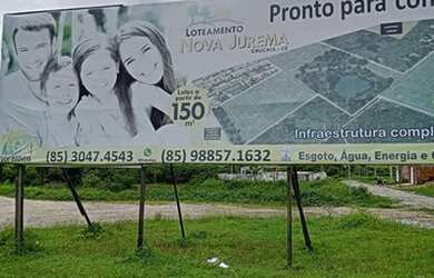 Imagem: O terreno está localizado em Araturi, Caucaia à venda por