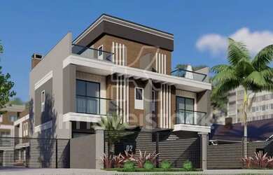 Imagem: A casa possui 4 Dormitórios, 4 Banheiros, 2 Vagas na garagem