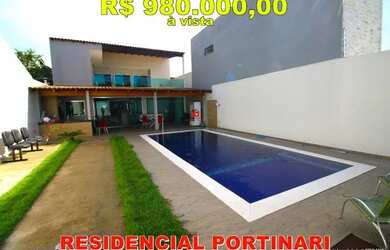 Imagem: A casa em condomínio possui 3 Dormitórios, 1 Banheiro, 4 Vagas