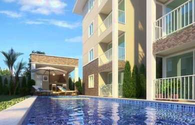 Imagem: O apartamento possui 2 Dormitórios, 2 Banheiros, 1 Vaga na