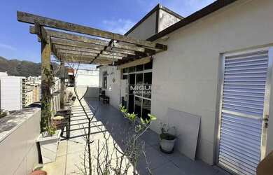 Imagem: O apartamento na cobertura possui 3 Dormitórios, 3 Banheiros