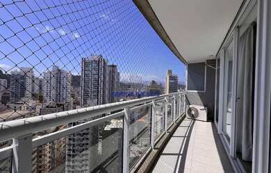 Imagem 7: Apartamento para alugar um quarto vista mar Pompéia Santos SP