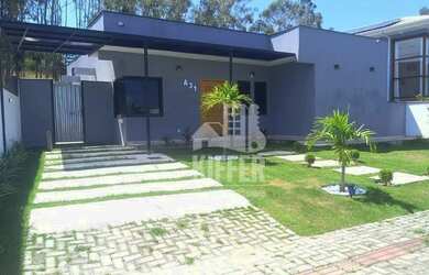 Imagem: A casa em condomínio possui 3 Dormitórios, 2 Banheiros, 3