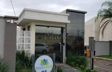 Imagem: O apartamento possui 2 Dormitórios, 1 Banheiro, 1 Vaga na garagem