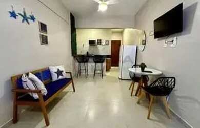 Imagem: O apartamento possui 1 Dormitório, 1 Banheiro, 1 Vaga na garagem