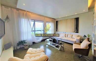 Imagem: O apartamento possui 1 Dormitório, 2 Banheiros, 2 Vagas na