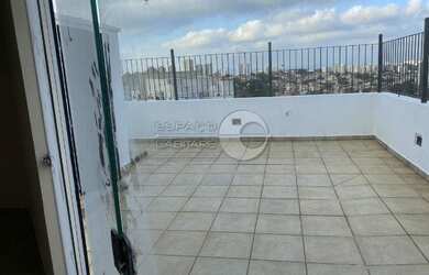 Imagem: O apartamento na cobertura possui 4 Dormitórios, 1 Banheiro