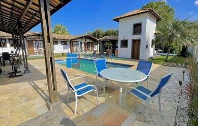 Imagem: A casa em condomínio possui 5 Dormitórios, 5 Banheiros, 5