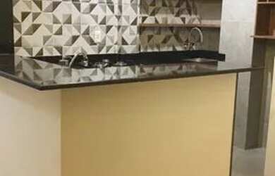 Imagem: O apartamento possui 1 Dormitório, 1 Banheiro, Imóvel novo