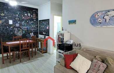 Imagem: O apartamento possui 2 Dormitórios, 2 Banheiros, 1 Vaga na