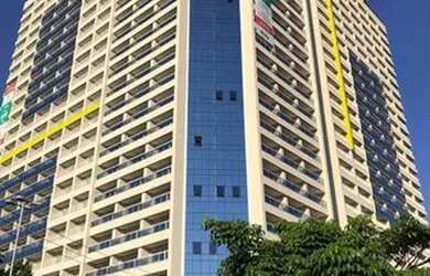 Imagem: O studio possui 1 Dormitório, 1 Banheiro, 37m² de Área e