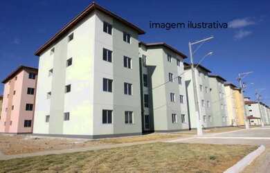 Imagem: O apartamento possui 2 Dormitórios, 1 Banheiro, 45m² de Área