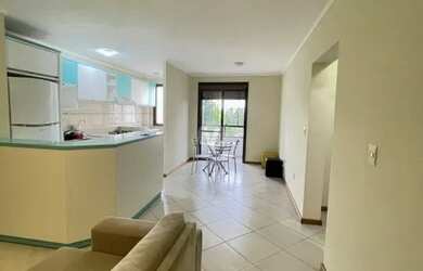 Imagem: O apartamento possui 1 Dormitório, 1 Banheiro, 1 Vaga na garagem