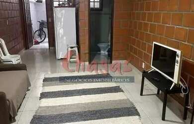 Imagem: O apartamento possui 1 Dormitório, 1 Banheiro, 1 Vaga na garagem