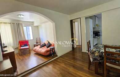 Imagem: O apartamento possui 2 Dormitórios, 1 Banheiro, 1 Vaga na garagem