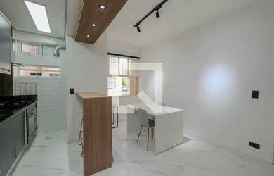 Imagem: O apartamento possui 1 Dormitório, 1 Banheiro, 45m² de Área