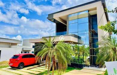 Imagem: A casa em condomínio possui 4 Dormitórios, 5 Banheiros, 4