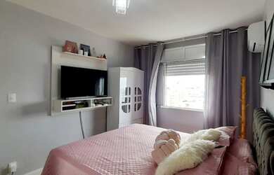 Imagem: O apartamento possui 1 Dormitório, 1 Banheiro e 42m² de Área