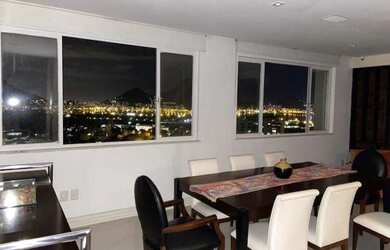 Imagem: O apartamento na cobertura possui 3 Dormitórios, 4 Banheiros