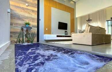 Imagem: A casa em condomínio possui 3 Dormitórios, 1 Banheiro, 4 Vagas