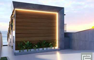 Imagem: A casa possui 2 Dormitórios, 1 Banheiro, 1 Vaga na garagem