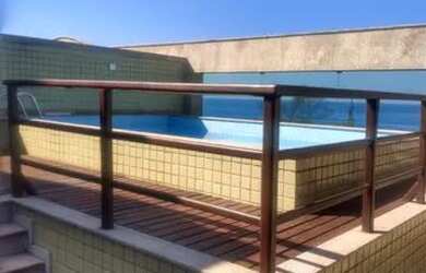 Imagem: O apartamento na cobertura possui 4 Dormitórios, 5 Banheiros