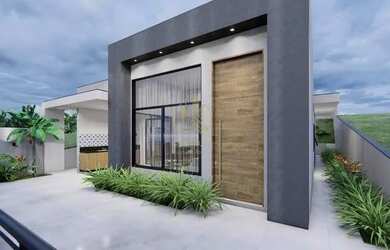 Imagem: A casa possui 2 Dormitórios, 2 Banheiros, 1 Vaga na garagem