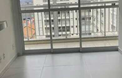 Imagem: O apartamento possui 1 Dormitório, 1 Banheiro, 1 Vaga na garagem