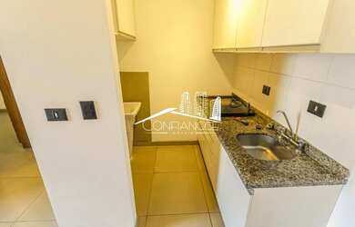 Imagem: O apartamento possui 1 Dormitório, 1 Banheiro, 28m² de Área