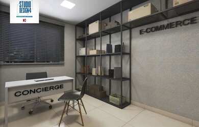 Imagem 11: Quarto e Sala beira-mar no Studio Design 4 Cruz das Almas Macéio-AL