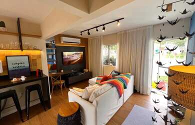 Imagem: A casa em condomínio possui 2 Dormitórios, 1 Banheiro, 1 Vaga