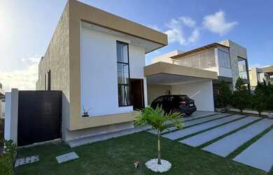 Imagem: A casa em condomínio possui 3 Dormitórios, 4 Banheiros, 4