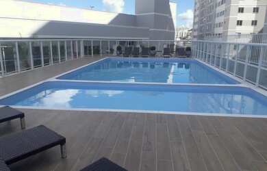 Imagem: O apartamento na cobertura possui 2 Dormitórios, 2 Banheiros