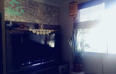 Imagem: O apartamento possui 2 Dormitórios, 1 Banheiro, 1 Vaga na garagem