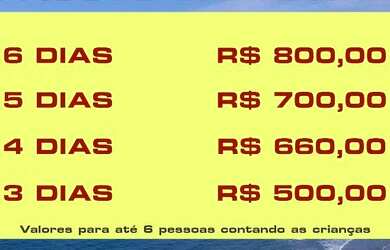 Imagem: A casa possui 2 Dormitórios, Acomodam 6 pessoas, 1 Vaga na