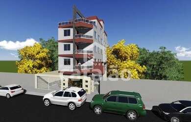 Imagem: O apartamento na cobertura possui 3 Dormitórios, 1 Banheiro