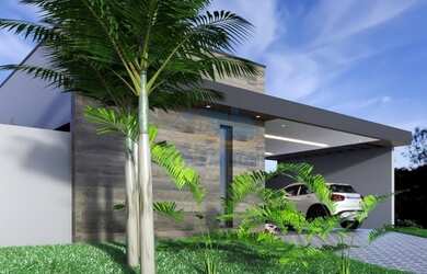 Imagem: A casa possui 3 Dormitórios, 4 Banheiros, 2 Vagas na garagem