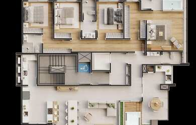 Imagem 2: Cobertura na cidade do Beto Carrero Penha SC Alto padrão