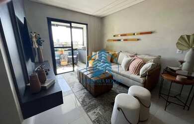 Imagem: O apartamento possui 2 Dormitórios, 2 Banheiros, 70m² de Área