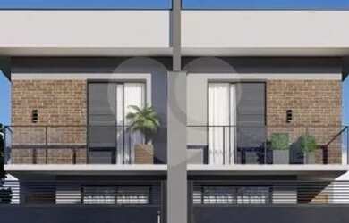 Imagem: A casa possui 3 Dormitórios, 3 Banheiros, 2 Vagas na garagem