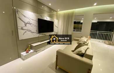 Imagem: O apartamento possui 2 Dormitórios, 2 Banheiros, 2 Vagas na