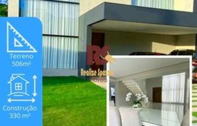 Imagem: A casa possui 4 Dormitórios, 4 Vagas na garagem, 330m² de