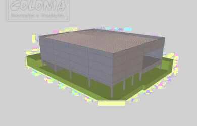 Imagem: O depósito possui 5 Vagas na garagem, 2.869m² de Área e