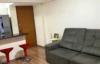 Imagem: O apartamento possui 2 Dormitórios, 1 Banheiro, 1 Vaga na garagem