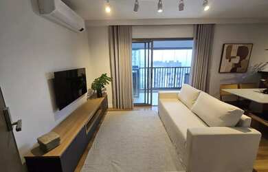 Imagem 2: Apartamento mobiliado para locação no condomínio Soul em Alphaville...