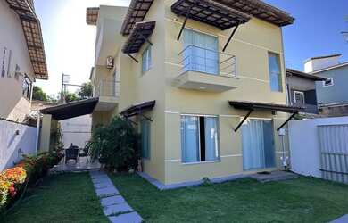 Imagem: A casa em condomínio possui 4 Dormitórios, 4 Banheiros, 2