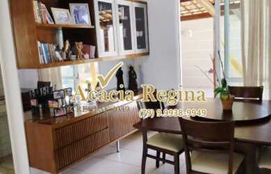 Imagem: A casa em condomínio possui 4 Dormitórios, 4 Banheiros, 3