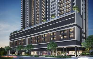 Imagem: O apartamento possui 2 Dormitórios, 2 Banheiros, 1 Vaga na